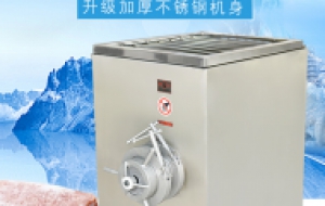 冻肉绞肉机厂家，120型号强力冻肉绞肉机参数介绍