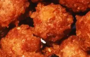 每日一款肉丸制作方法-干炸丸子配方和做法