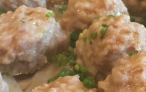 每日一款肉丸制作方法-清蒸丸子配方和做法