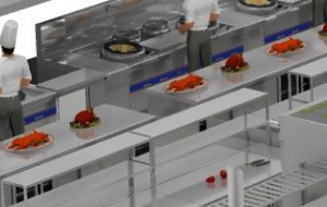 赣州开一家粉店厨房如何设计，开米粉店厨房设备