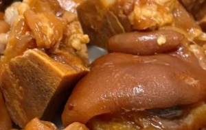 酱猪蹄制作方法 美味酱猪蹄工艺技术配方（三）