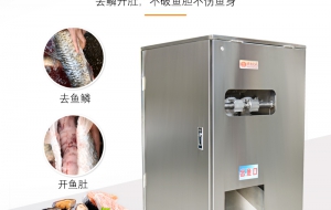 全自动去鳞杀鱼机，让鱼类处理变得轻松简单