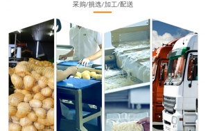 全自动多功能根茎类果蔬加工生产流水线