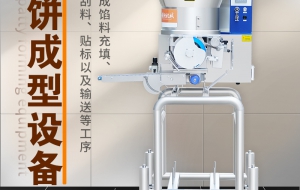 肉饼成型机（带刮料）可以生产市场上的汉堡